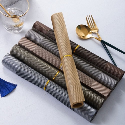Pvc placemats rectangle table - placemats,