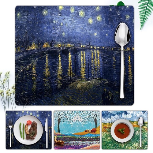 Placemats coaster leather - placemats,