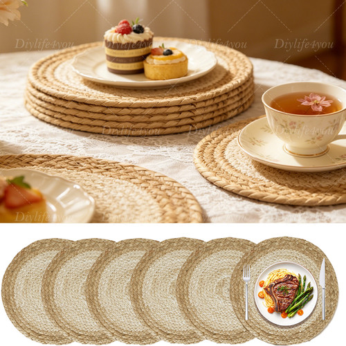 Table mats set - table, woven
