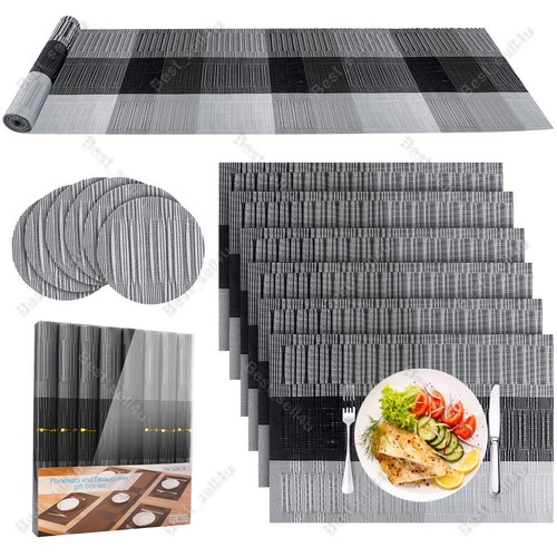 Set dining table mat - table,
