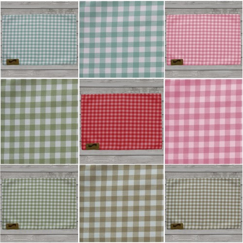 Gingham placemats - placemats, (4