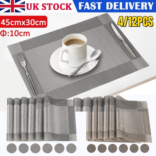 12pcs placemats coasters - placemats,