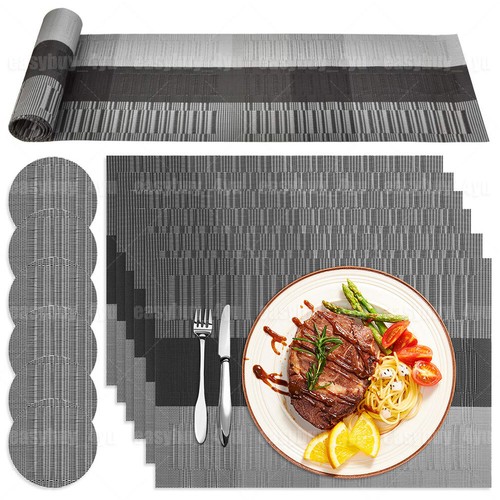 Set pvc placemats - set, 6