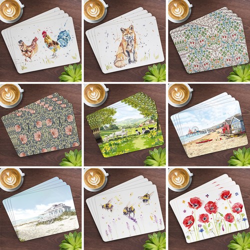 Set non slip placemats - of,