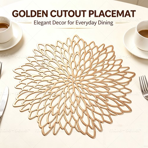 Placemats sets 6 round - sets, of