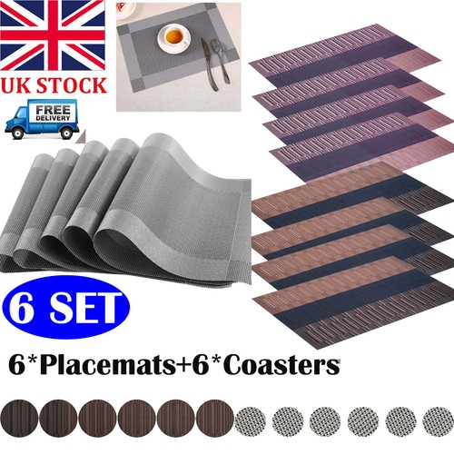 Placemats 6 coaster - 6,