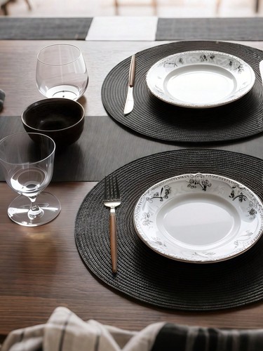 Woven table place mats large - mats,