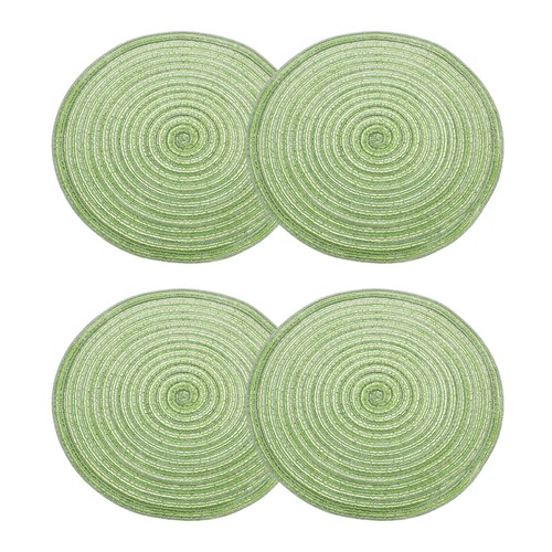 4pcs round braided - 4pcs,