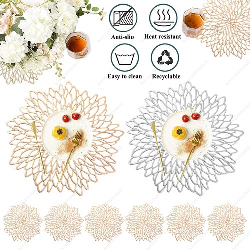 Set round placemats and - placemats,