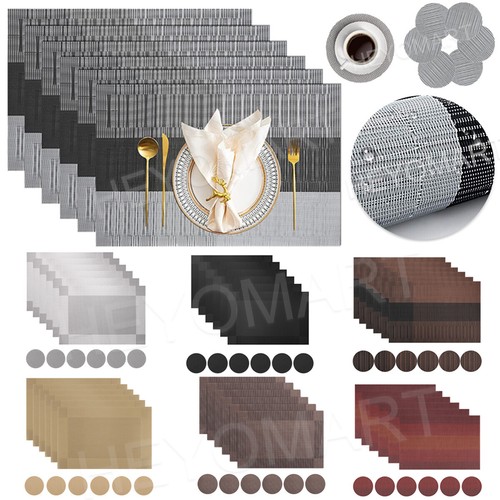 Set pvc place mats - set,
