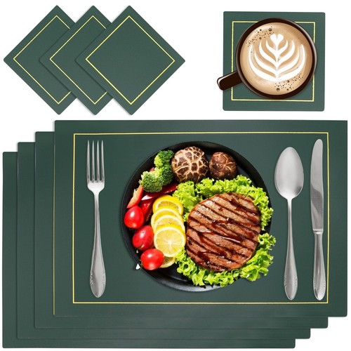 Placemats leather place - placemats,