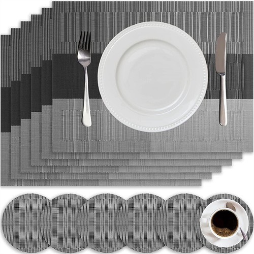 Set place mats and - of,