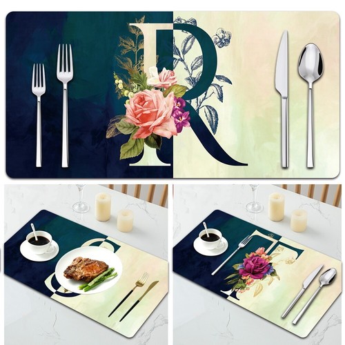 Leather placemats table mats - placemats,